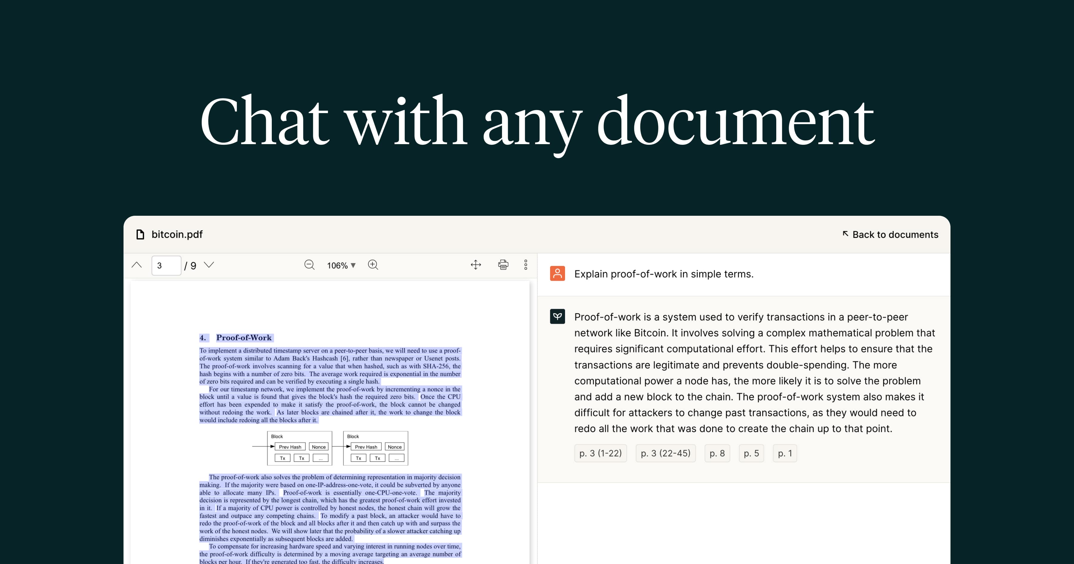 PDF ai Chat With Your PDF Documents